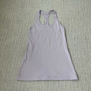 Purple Lululemon racer back tank top